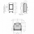Стальная каминная топка Spartherm mini r1v-4s